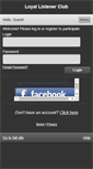 Mobile Screenshot of loyallistenerclub.kfkf.com